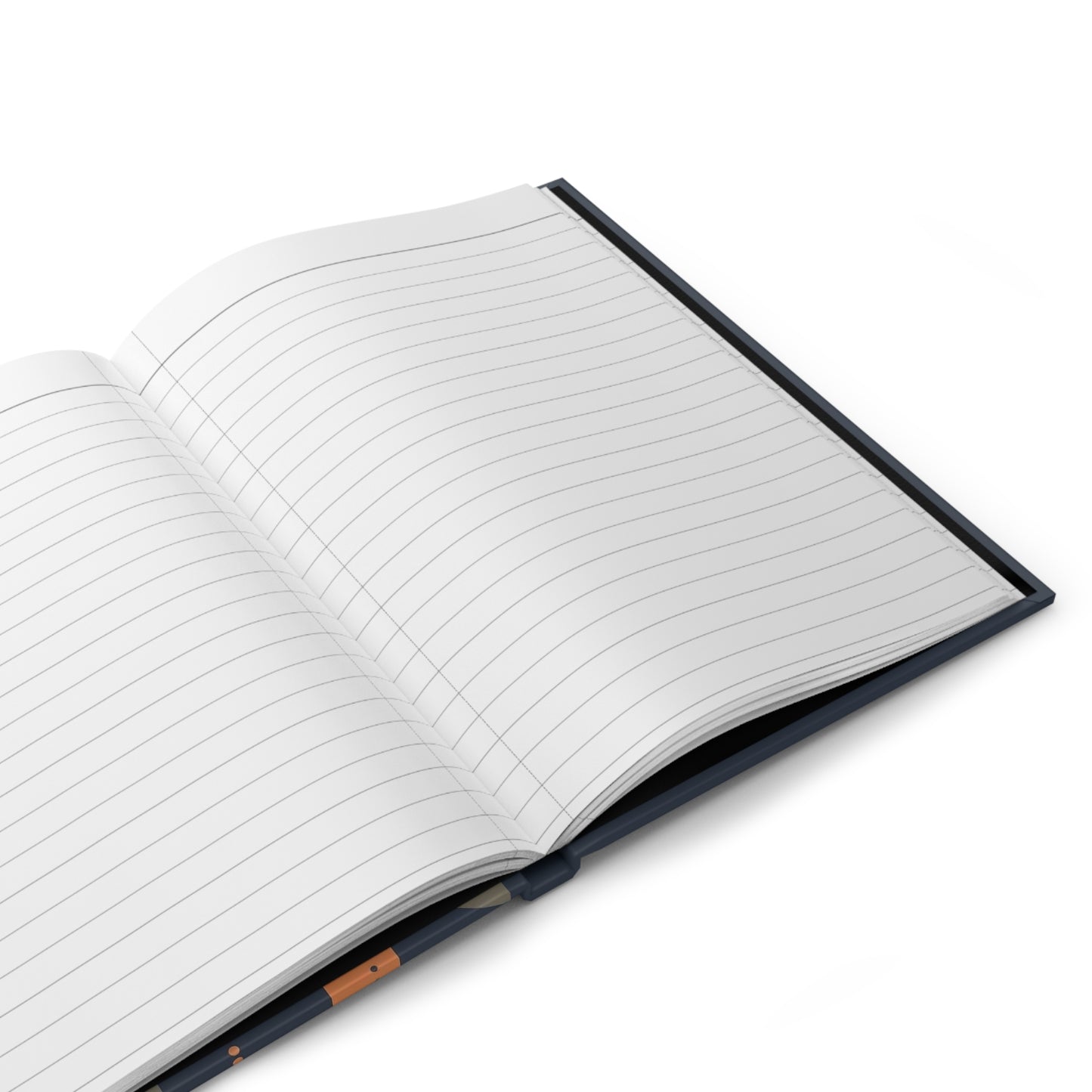 Trendy Hardcover Journal - Stylish Notebook for Writers, Students, Gifts, Note-Taking, Journaling, Home Office Decor
