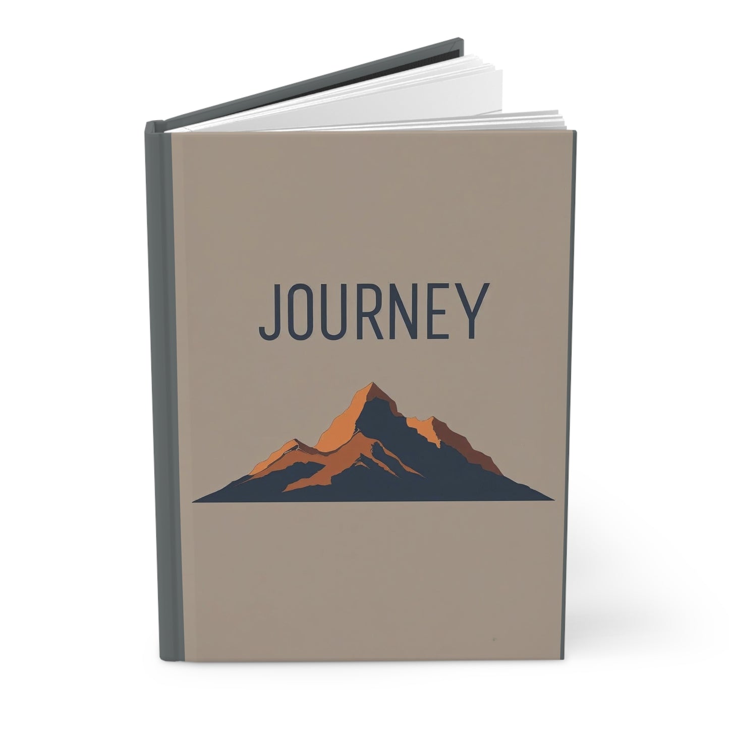 Mountain Journey Hardcover Journal - Travel Diary, Adventure Notebook, Gratitude Journal, Sketchbook, Gift for Dreamers