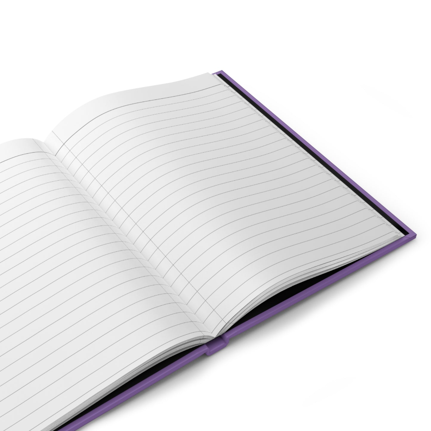 Lavender Floral Hardcover Journal, Daily Planner, Writing Notebook, Gift for Writers, Nature Lover's Journal, Purple Stationery