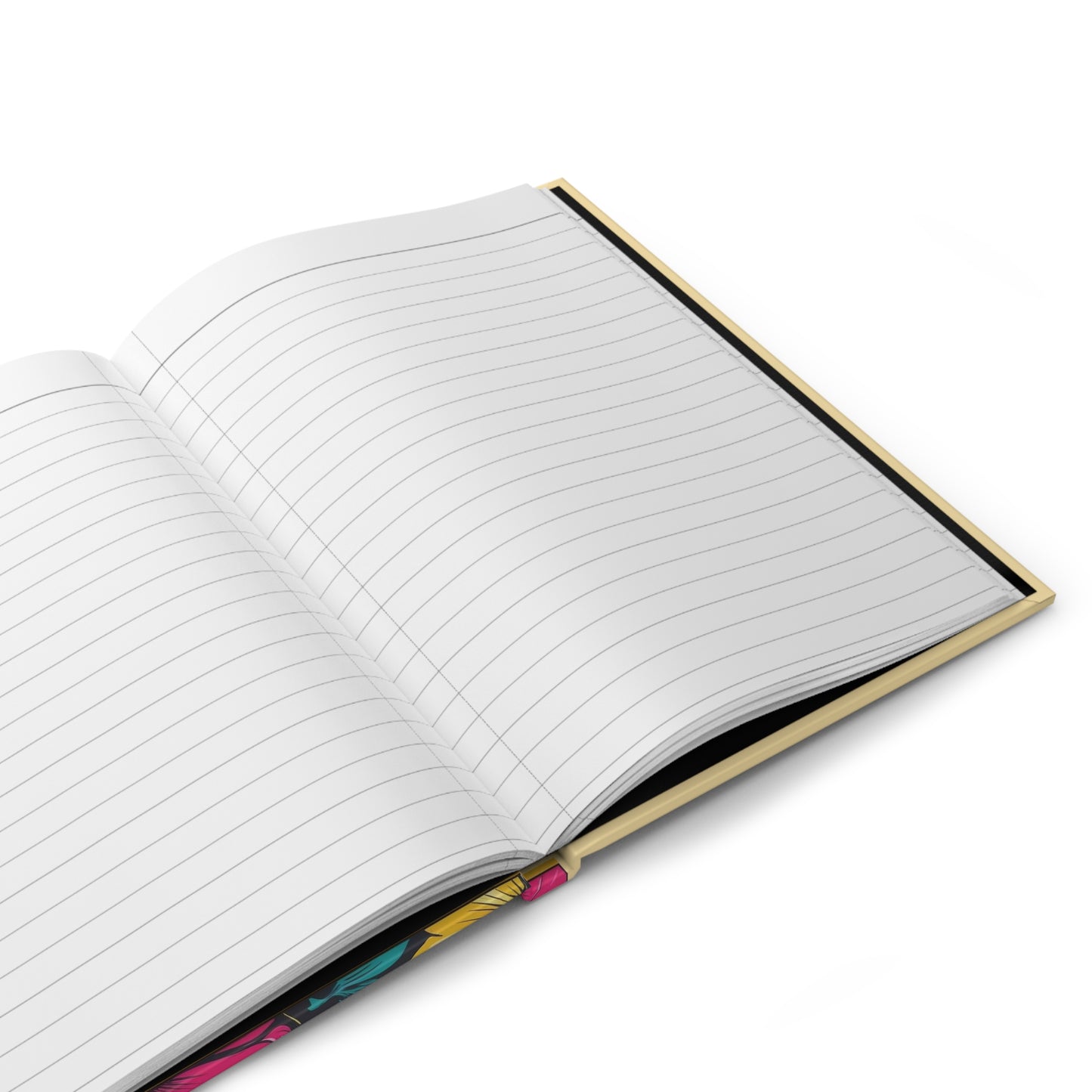Floral Hardcover Journal | Vibrant Bloom Notebook for Personal Reflection, Gift for Writers, Art Lovers, Journaling