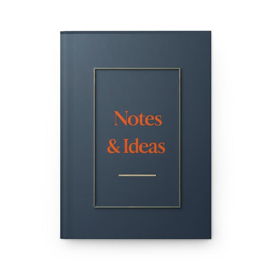 Elegant Hardcover Journal: Notes & Ideas | Gift for Writers, Students, and Creatives | Diary, Organizer, Sketchbook, Travel Journal