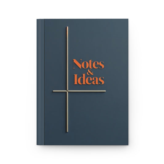 Elegant Hardcover Journal for Notes & Ideas, Daily Planner, Gift for Writers, Motivational Notebook, Study Journal, Modern Office Supplies